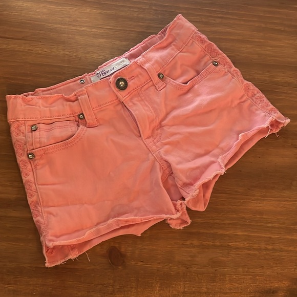 Vigoss Girls Pink Shorts Size 8 - Picture 1 of 7